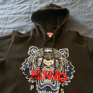 Kenzo Black Tiger Graphic Sweater